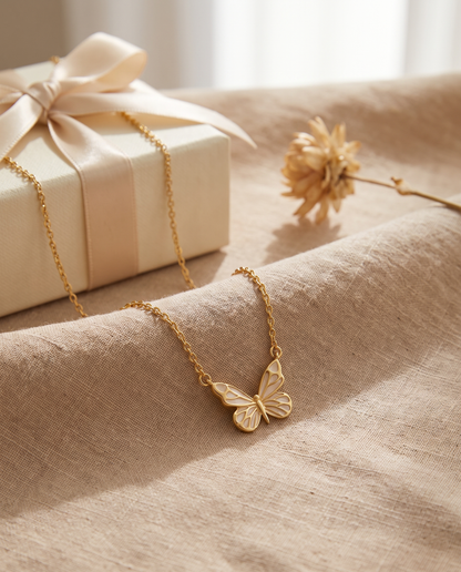 Glow Butterfly Necklace