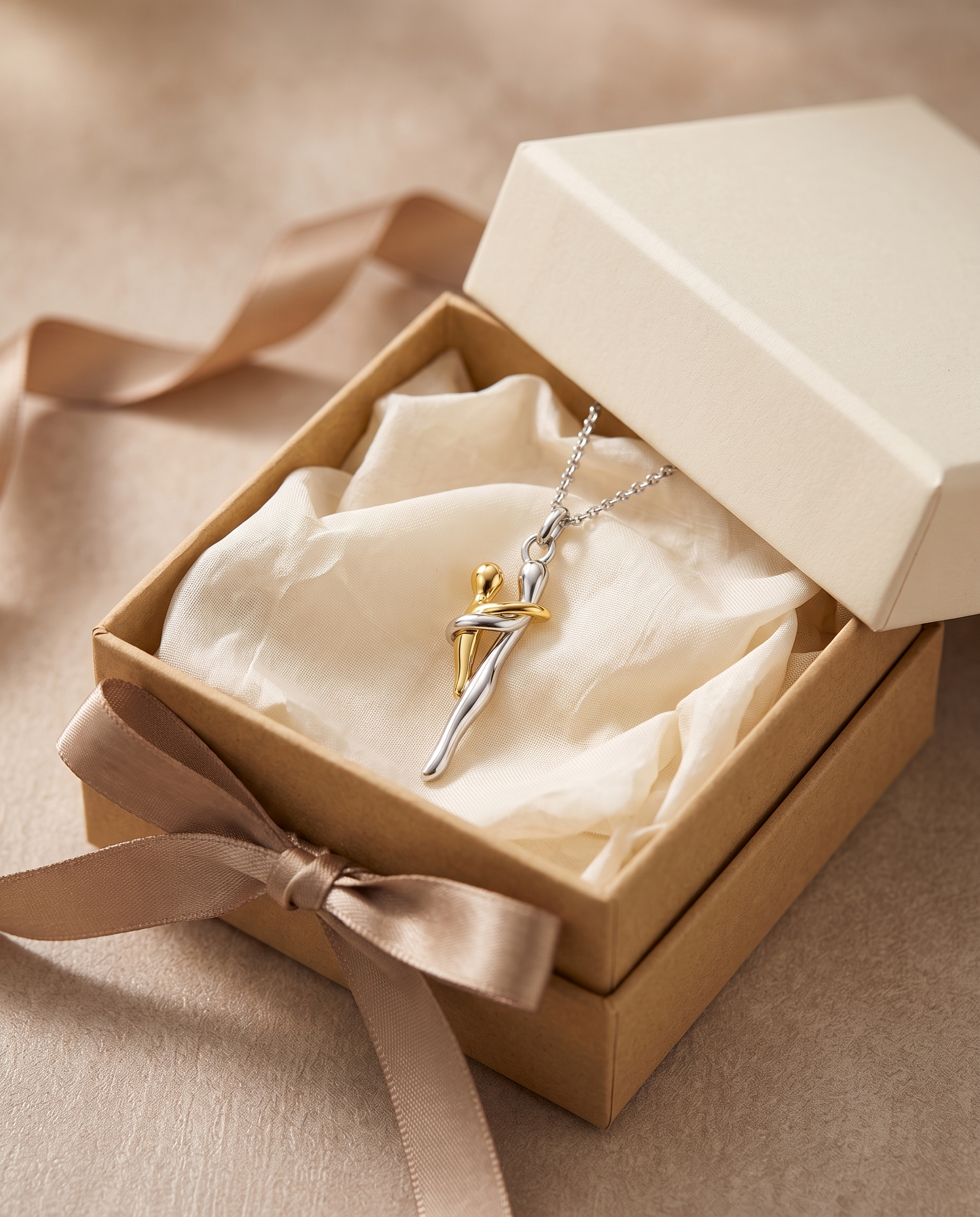 Mother & Child Necklace gift box