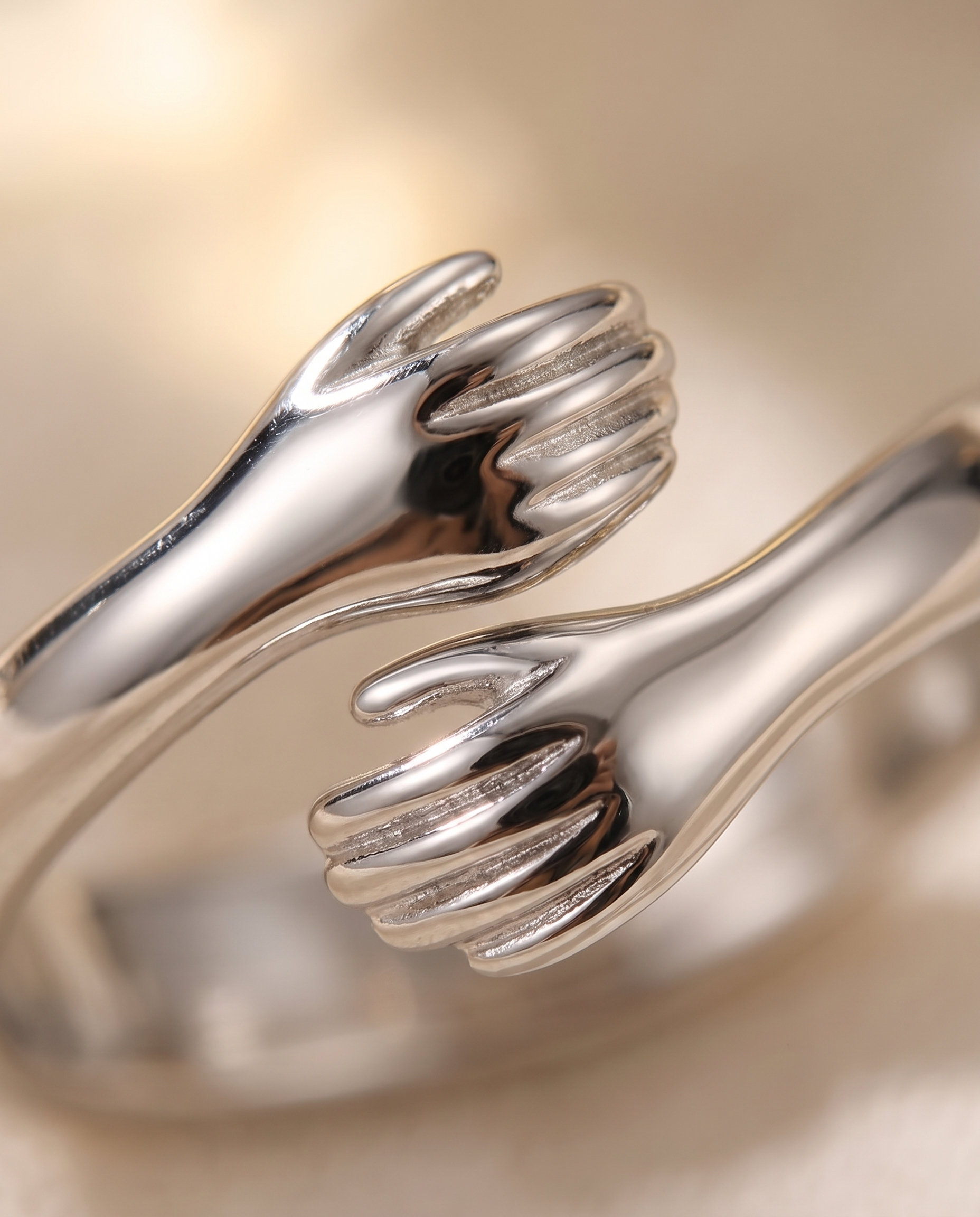 Hug Ring silver